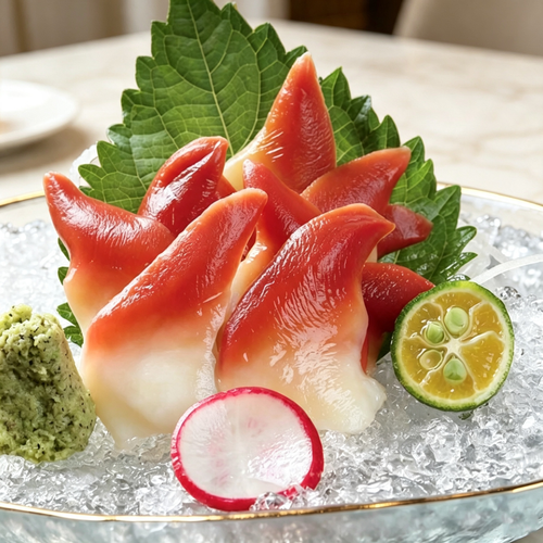 Frozen Surf Clam Slices - 北极贝刺身